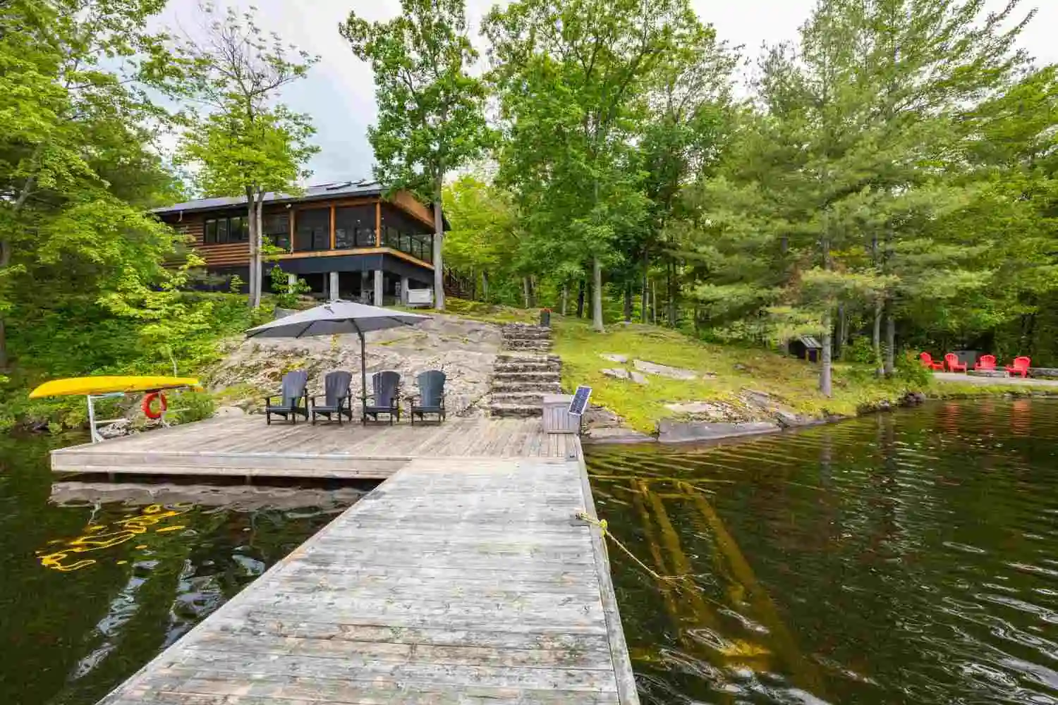 The Sterling Point Campground: Sparrow Lake Camp